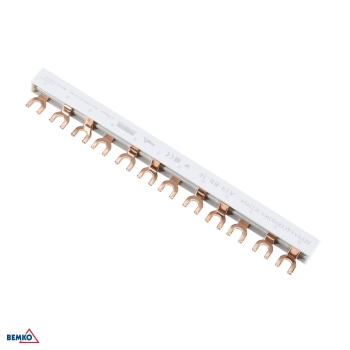 SZYNA ŁĄCZENIOWA 3F TYP-U 10MM2 12 MODUŁÓW