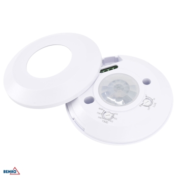 CZUJNIK RUCHU 800W 360* BIAŁY