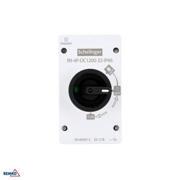 ROZŁĄCZNIK IZOLACYJNY PV 4-POLOWY 1200V DC 32A IP66