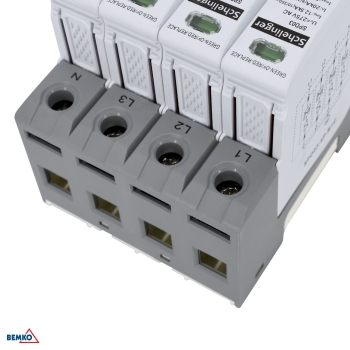 OGRANICZNIK PRZEPIĘĆ 4P 12,5kA(10/350) KLASA T1+T2 (B+C) SCHELINGER