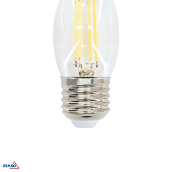 ŹRÓDŁO LED FILAMENT 230V E27 C35 6W 700LM 2700K 320ST