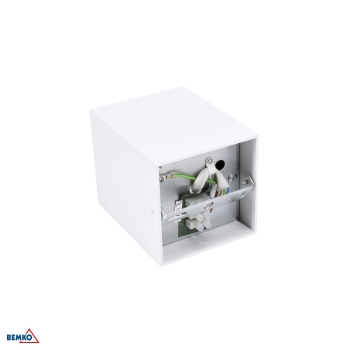 DOWNLIGHT ORTAL REGULOWANA 96x96 GU10 MAX. 1x50W BIAŁA