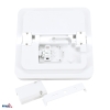 PLAFONIERA LED ELWATT-ELPO 24W CCT 1900lm IP54 KWADRAT