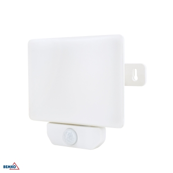 NAŚWIETLACZ LED LFX 30W 4000K 2700LM IP65 BIAŁY CZ. PIR