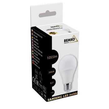 ŹRÓDŁO LED SAMSUNG INSIDE 230V E27 A60 11W 1055LM 3000K 220ST