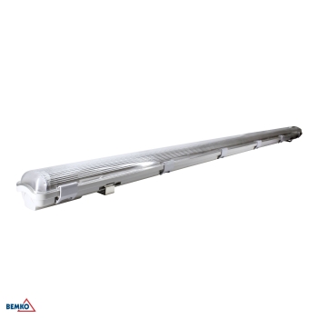 OPRAWA HERMETYCZNA "EMPTY" 150CM 1xT8LED PC, KLOSZ PRYZMATYCZNY