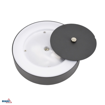 OPRAWA ELEWACYJNA VALIT 10W 3000K 800LM IP65 200X45MM OKRĄGŁA GRAFIT