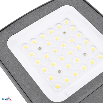 NAŚWIETLACZ LED CAMPUS 60W 4000K 10200lm IP66 90X90 SZARY