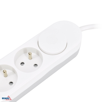PRZEDŁUŻACZ NB 5X 2P+Z+WYŁ. 1.5MM X 2.0M + 2x USB(C+A)
