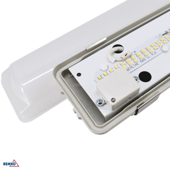 HERMETYK LED ARKOS 3 120CM 60W 4000K 9900LM IP66 KLOSZ PC MLECZNY