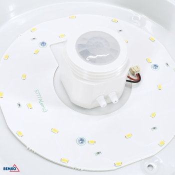 PLAFONIERA LED DORIA 12W 4000K 1000LM IP20 CZ. PIR