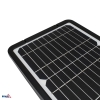 SOLARNA OPRAWA ULICZNA LED SOLGER 40W 6000LM 4000K IP65 CZARNA CZ. PIR
