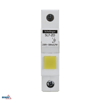 LAMPKA SYGNALIZACYJNA LED SL7 ŻÓŁTA SCHELINGER