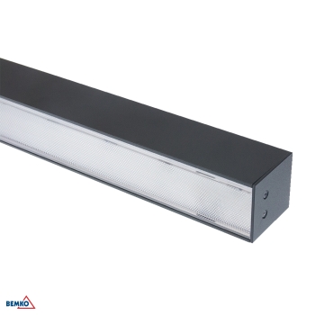 OPRAWA LINIOWA QUALIS 112CM 30W 4K GRAFIT KLOSZ PC MIKRO