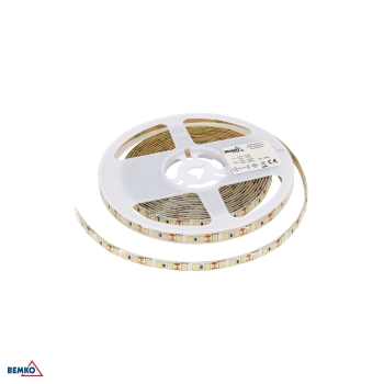 TAŚMA LED PREMIUM 12V DC 2835 600LED/5M 9,2W/1M IP65 BIAŁA ZIMNA