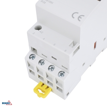 STYCZNIK MODUŁOWY SC201 2P 25A TYP 40 (4NO + 0NC) SCHELINGER