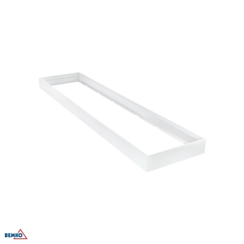 RAMKA MONTAŻOWA DO PANELU LED 120x30 BIAŁA ECO WYS. 68MM