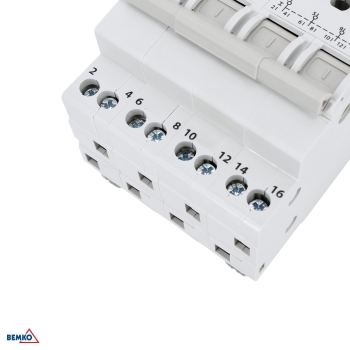 MODUŁOWY PRZEŁĄCZNIK INSTALACYJNY I-0-II 4P 63A