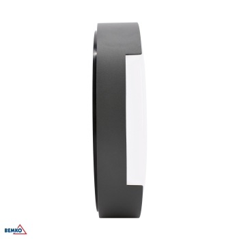 OPRAWA ELEWACYJNA VALANT 16W 3000K 1120LM IP65 250X62MM OKRĄGŁA GRAFIT