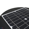 SOLARNA OPRAWA PARKOWA LED SOLUM 20W 2200LM 4000K IP65 CZARNA