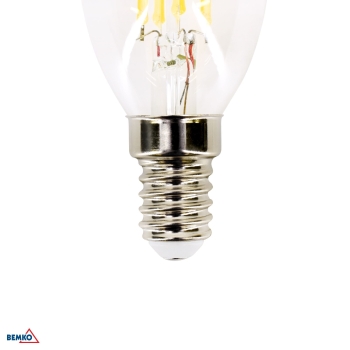 ŹRÓDŁO LED FILAMENT 230V E14 C35 4W 440LM 2700K 320ST