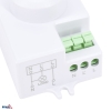 CZUJNIK MIKROFALOWY 1200W 360* IP20 PROSTOKĄTNY BIAŁY mini