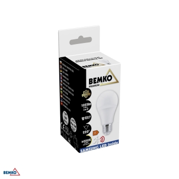 ŹRÓDŁO LED SAMSUNG INSIDE 230V E27 A60 11W 1055LM 4000K 220ST Z CZUJNIKIEM MV I ZMIERZCHU