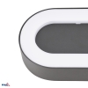 OPRAWA ELEWACYJNA VALIT 10W 3000K 800LM IP65 203X45X123MM OWALNA GRAFIT