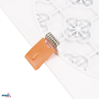 DOWNLIGHT LED WALED 10W 4000K   860LM IP66/IP20  PF0.5 125x125x20MM KWADRAT BIAŁY