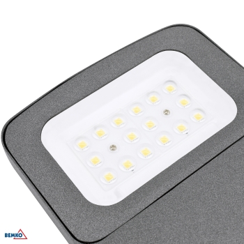 NAŚWIETLACZ LED CAMPUS 30W 4000K 5100lm IP66 90X90 SZARY