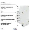 DZWONEK NA SZYNĘ MB213 230V