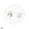 PLAFONIERA TOFIR PHR 2X20W E27 IP44 FI-35 PC+AL