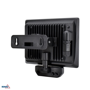 NAŚWIETLACZ LED LFX 50W 4000K 4500LM IP65 CZARNY CZ. PIR