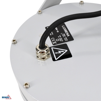 NAŚWIETLACZ LED HIGER 18W 4000K 2880LM SREBRNY IP66 15°