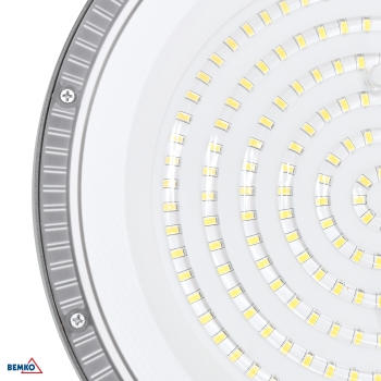 HIGHBAY LED GAMPER 200W 4000K 20000LM CRI80 IP65 90° SZARY