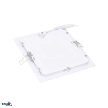 DOWNLIGHT LED BOLED 12W 3000K   690LM IP20 KWADRAT BIAŁY