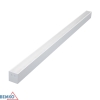 OPRAWA LINIOWA QUALIS 112CM 30W 4K BIAŁA KLOSZ PC MIKRO