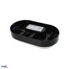 OPRAWA LED KANLO OWALNA 8W 4000K 760LM IP54 CZARNA