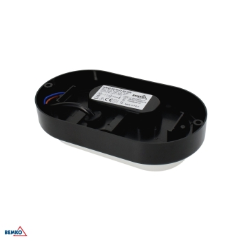 OPRAWA LED KANLO OWALNA 8W 4000K 760LM IP54 CZARNA