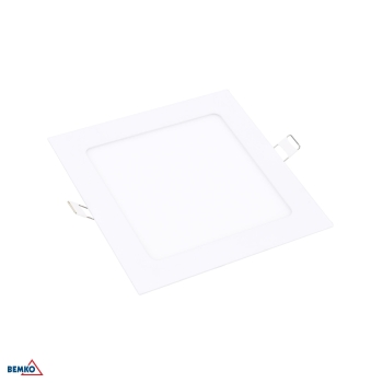 DOWNLIGHT LED BOLED 12W 3000K   690LM IP20 KWADRAT BIAŁY