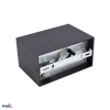 DOWNLIGHT ORTAL REGULOWANA 182X96 2XGU10 MAX. 2x50W CZARNA