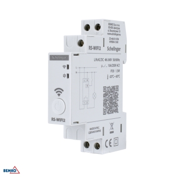 ASTRONOMICZNY PROGRAMATOR CZASOWY WIFI JEDNOKANAŁOWY 48-240V AC/DC