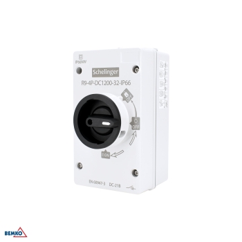 ROZŁĄCZNIK IZOLACYJNY PV 4-POLOWY 1200V DC 32A IP66