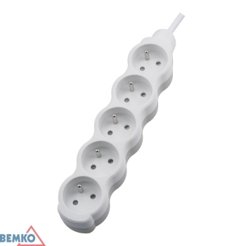 PRZEDŁUŻACZ NB 5X 2P+Z 1.5MM X 1.5M