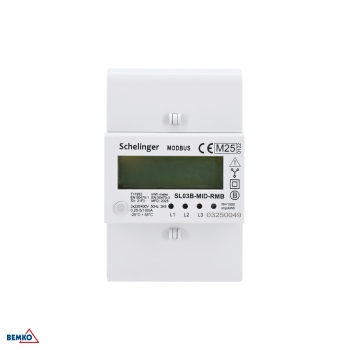LICZNIK ENERGII 3 FAZOWY MID MODBUS SCHELINGER 100A