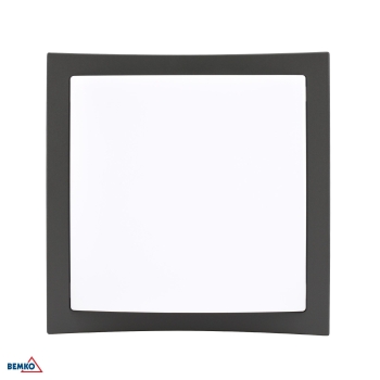 OPRAWA ELEWACYJNA VALANT 20W 3000K 1400LM IP65 243X243X73MM PLAFON GRAFIT