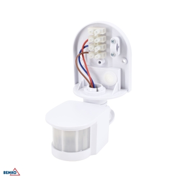 CZUJNIK RUCHU 1200W 180* BIAŁY