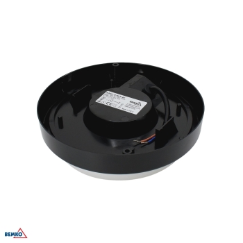 OPRAWA LED KANLO OKRĄGŁA 12W 4000K 1150LM IP54 CZARNA CZ. MIKR.