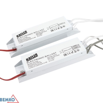 STATECZNIK WRAZ Z OKABLOWANIEM DO OPRAW 2 x T8 ( RES218/RES418)