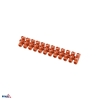 ZŁĄCZKA ZACISKOWA 6mm2 TWARDA POMARAŃCZOWA - 10 SZT